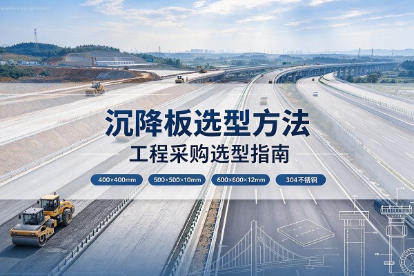 武胜沉降板选择方法