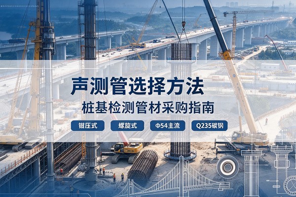 武胜声测管选型标准