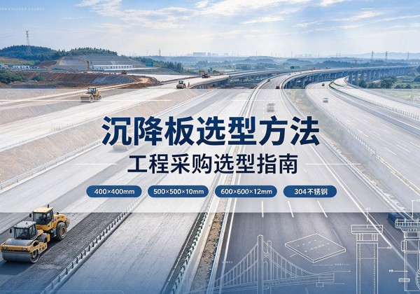 武胜沉降板选择方法
